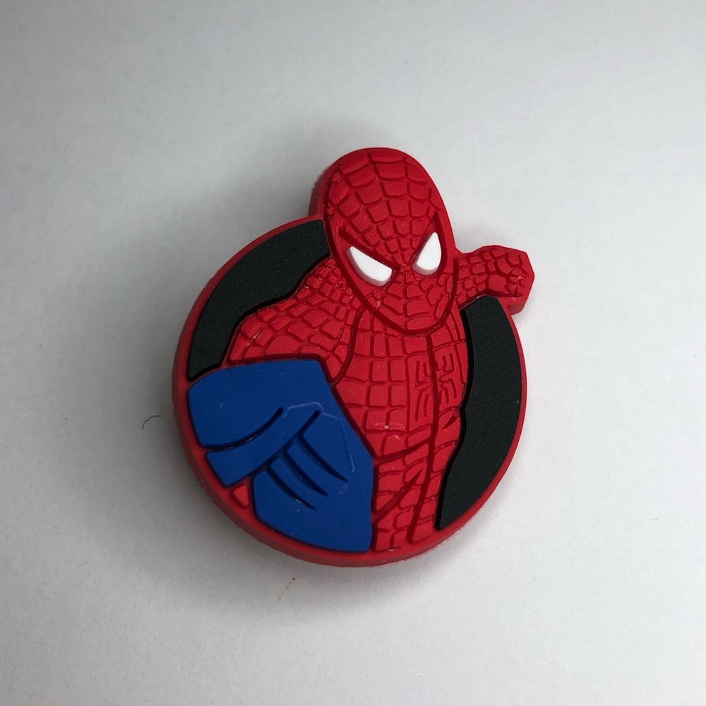 10/$13 Spiderman crocs shoe charm/jibbitz